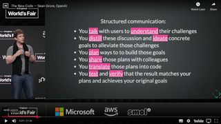 Structured Communication - Credit: Sean Grove